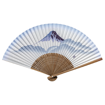 5714 紳士用紙扇子　富士